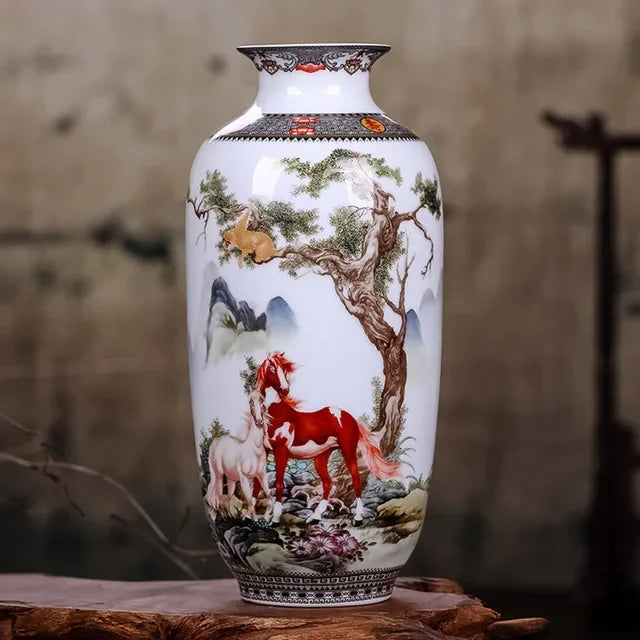 Chinese Traditional Jingdezhen Ceramic Vase
