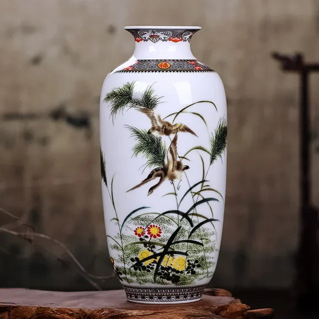 Chinese Traditional Jingdezhen Ceramic Vase