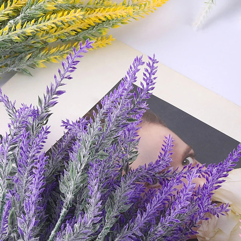 5Pcs Artificial Lavender Flower