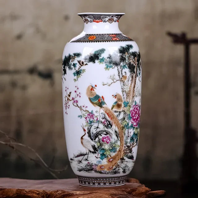 Chinese Traditional Jingdezhen Ceramic Vase