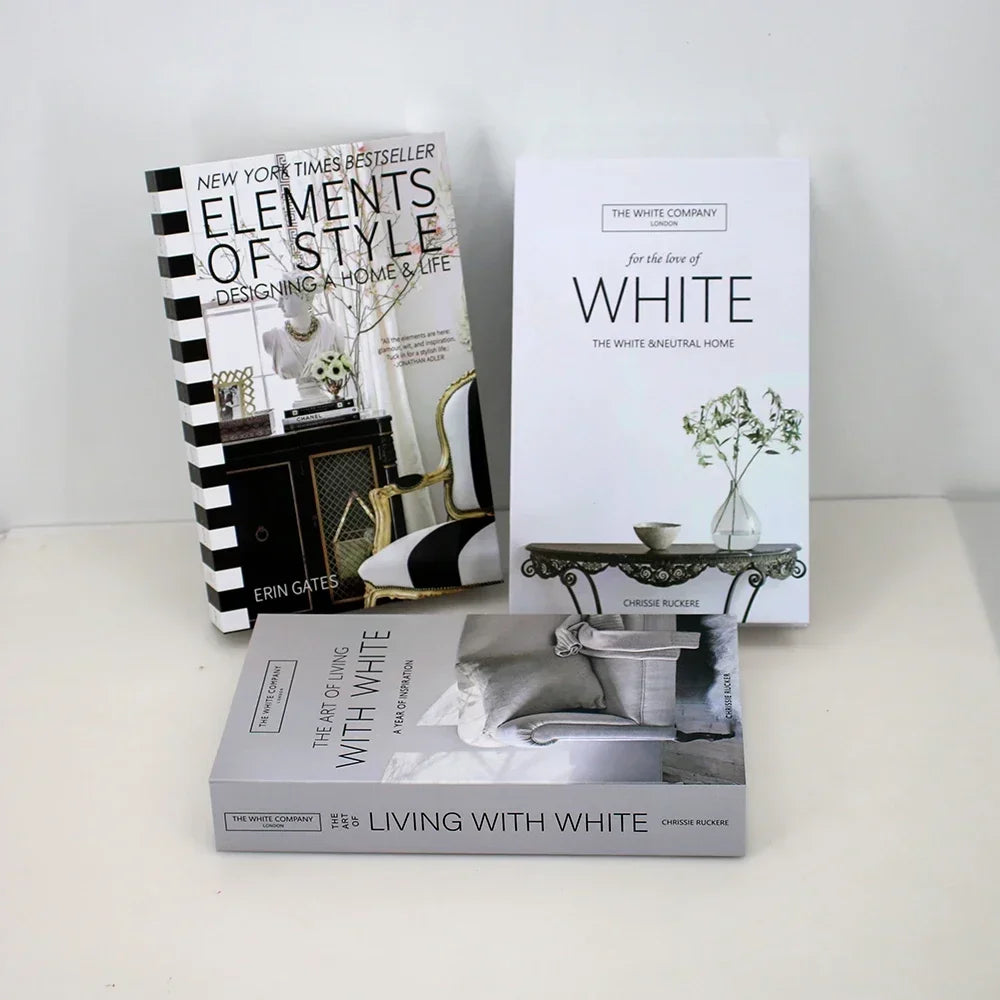 3-Pcs Fashion Fake Book Set (Decoration)