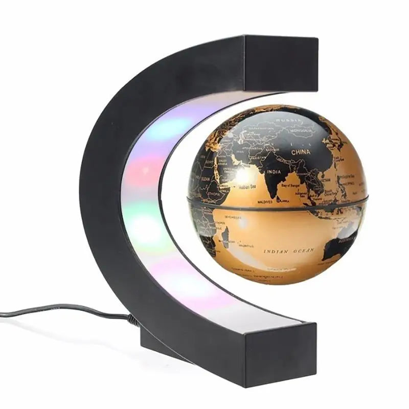 Magnetic Floating Globe LED World Map Lamp