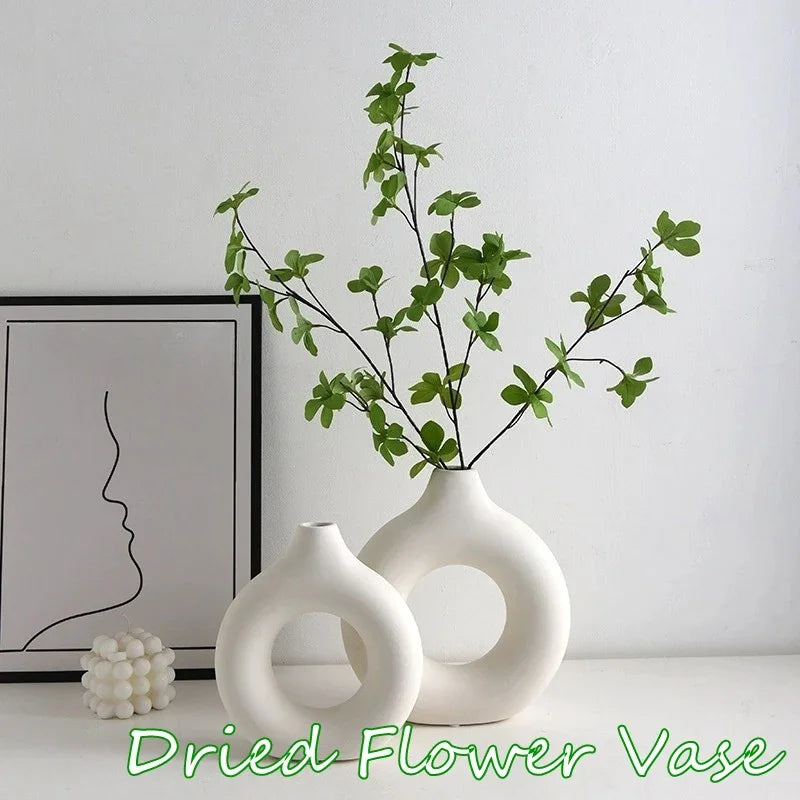 Imitation Vase(Pure White/Black)