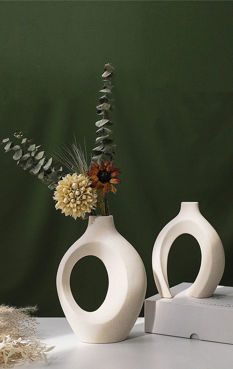 Hollow Nordic Modern Vase (2 SET)