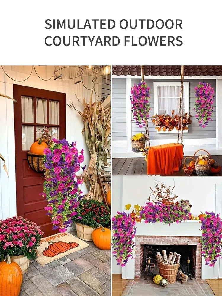 Outdoor Courtyard Artificial Flowers