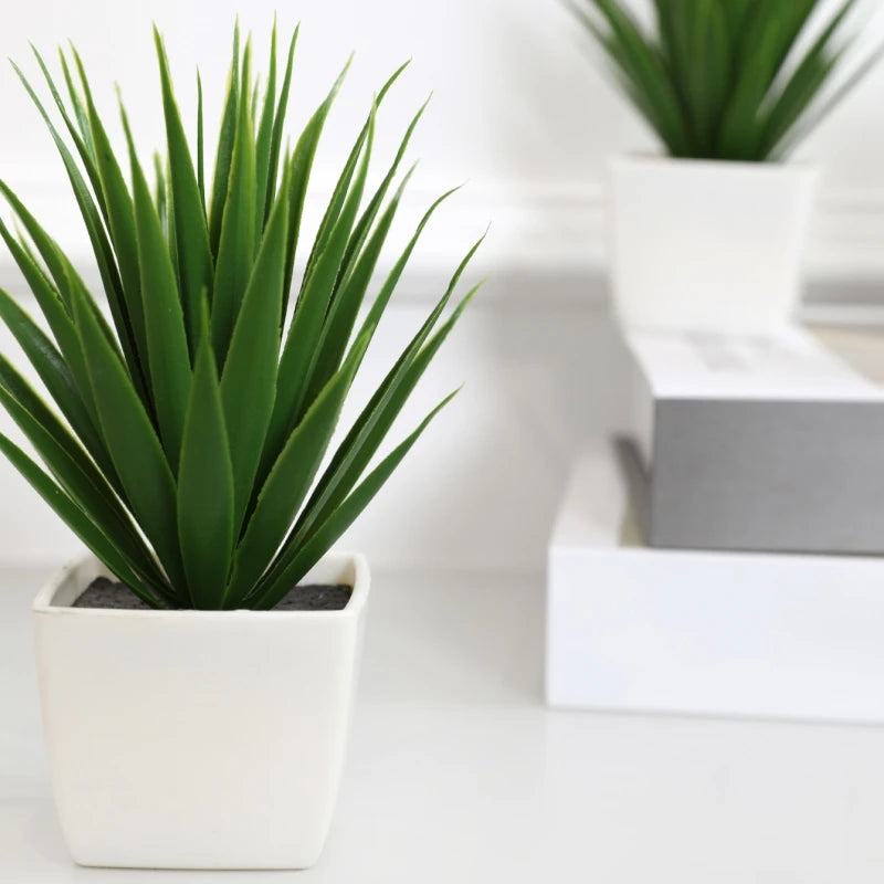 1PC Simulation Potted Plant (plastic)