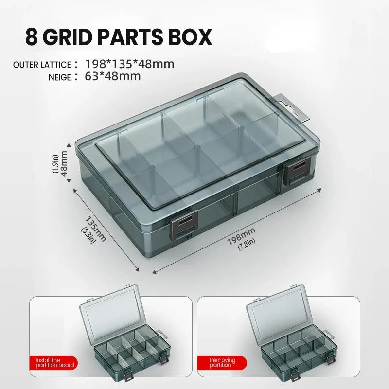 Multi-Partition Parts Box