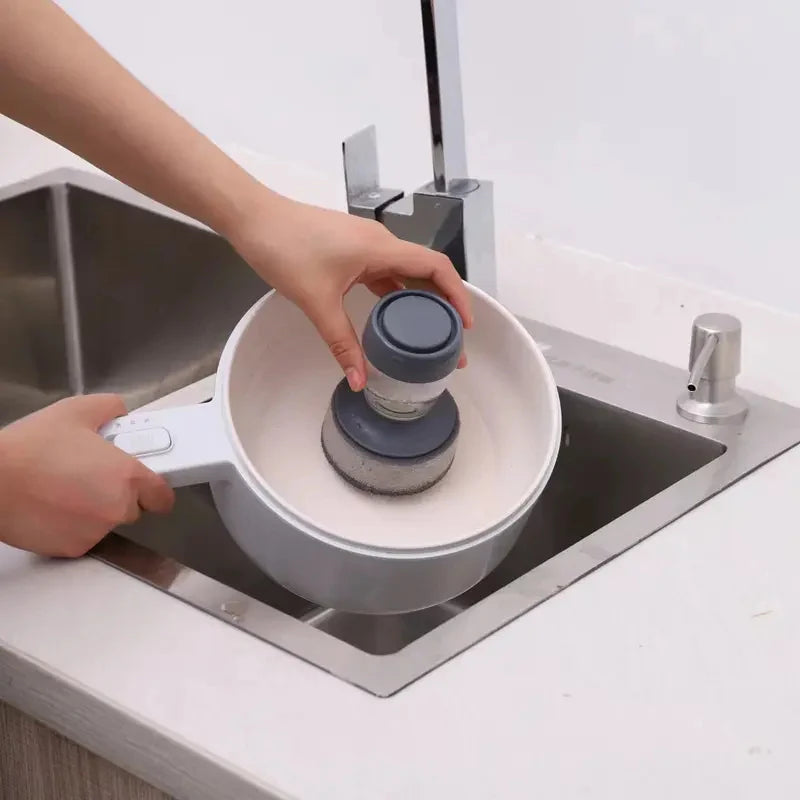 Soap-Dispensing Dish Brush (Only)