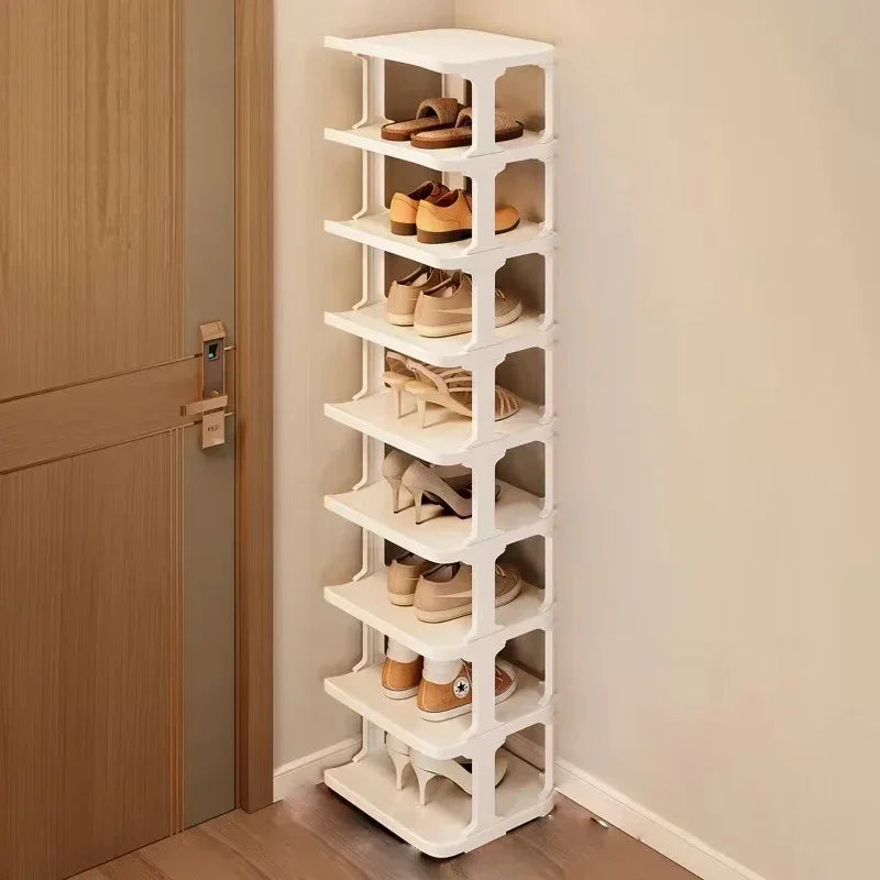 Wall Corner Shoe Shelves
