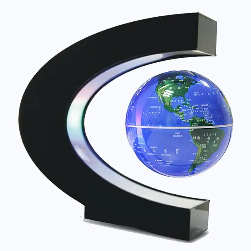 Magnetic Floating Globe LED World Map Lamp