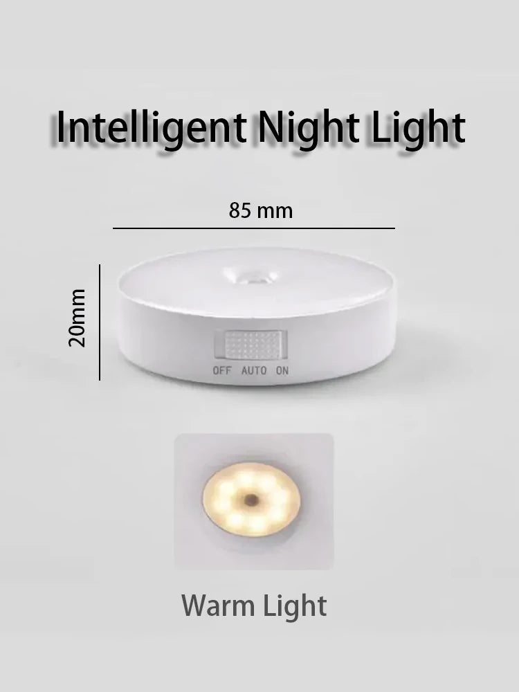 LED Wireless Magnetic Smart Human Body-Sensor Night Light