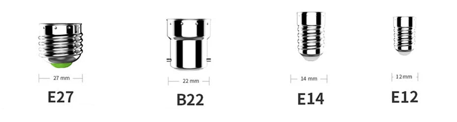 E27 LED Bulb Base Converter Socket