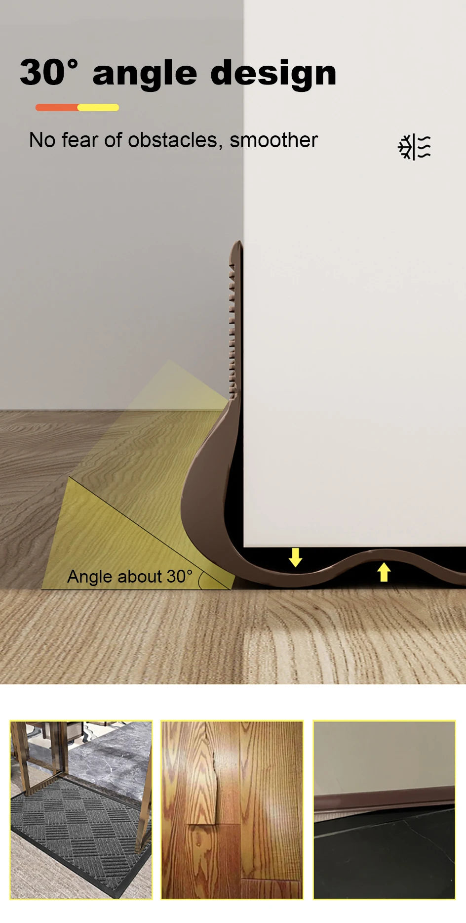 Wind/Dust Door Seal