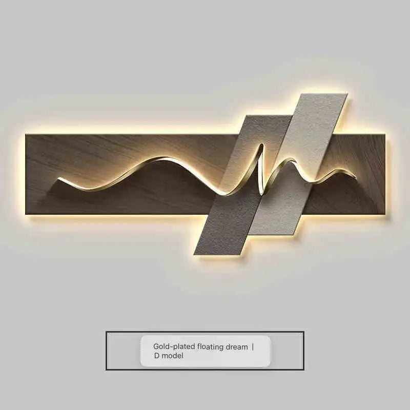 Luxury Wall Art with Light
