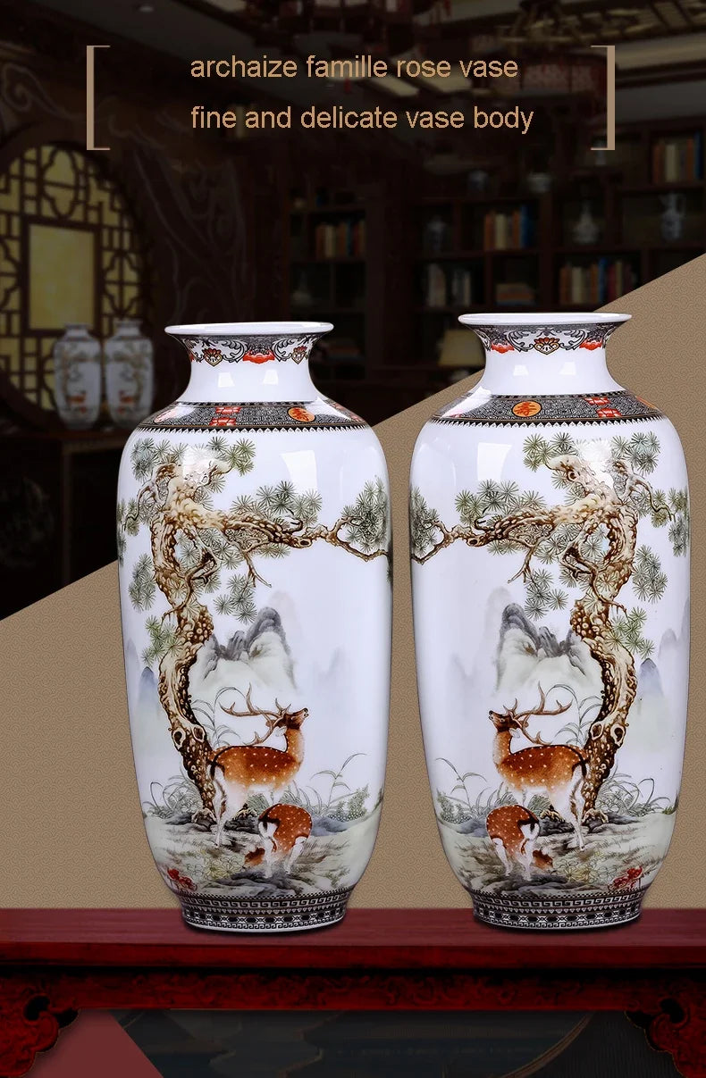 Chinese Traditional Jingdezhen Ceramic Vase