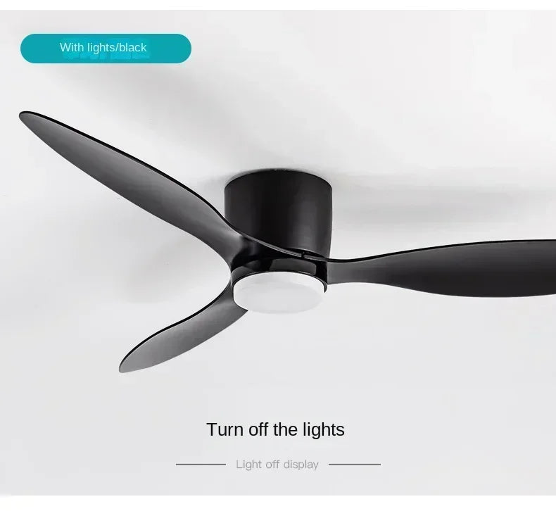 Remote Ceiling Fan &  LED Light