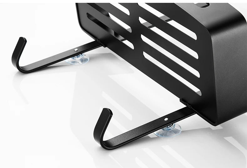 Nail-Free Hanging Bath Shelves