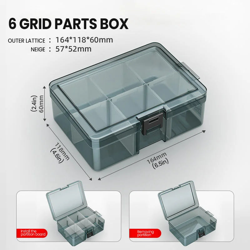 Multi-Partition Parts Box