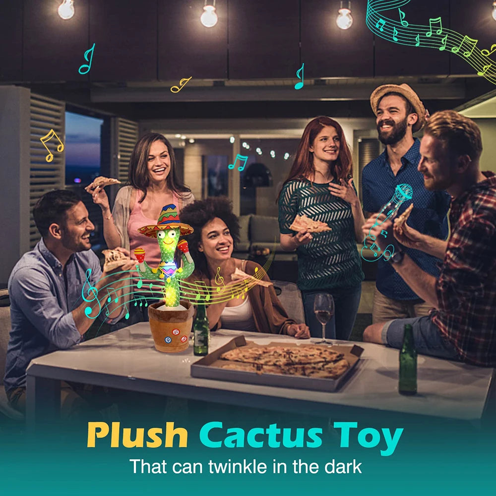 Cactus Talking & Dancing Toy
