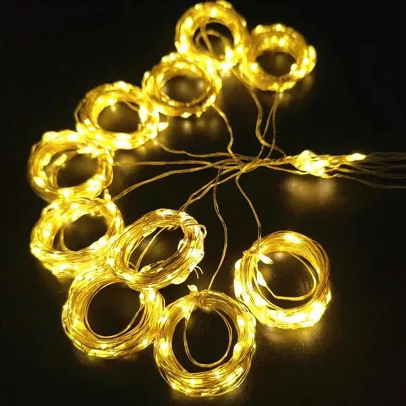 3M LED Curtain Lights (8 Modes)