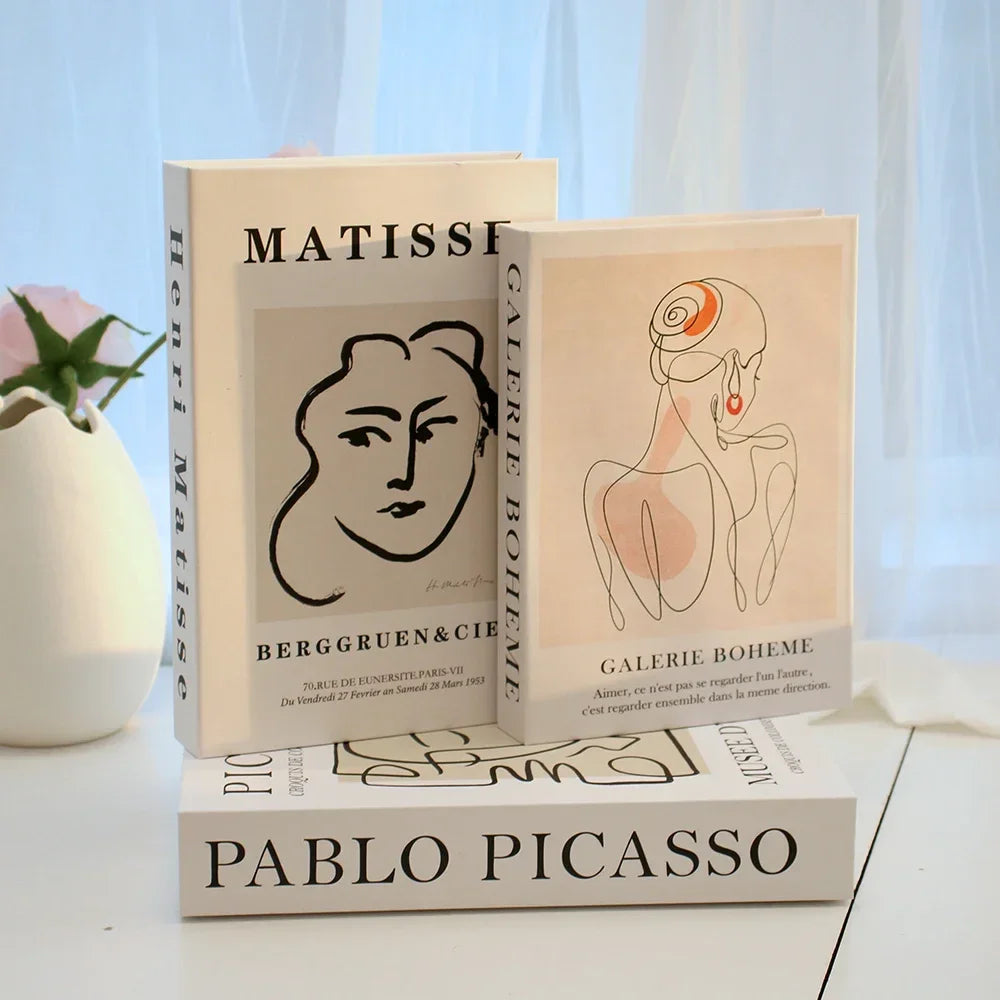 3-Pcs Fashion Fake Book Set (Decoration)