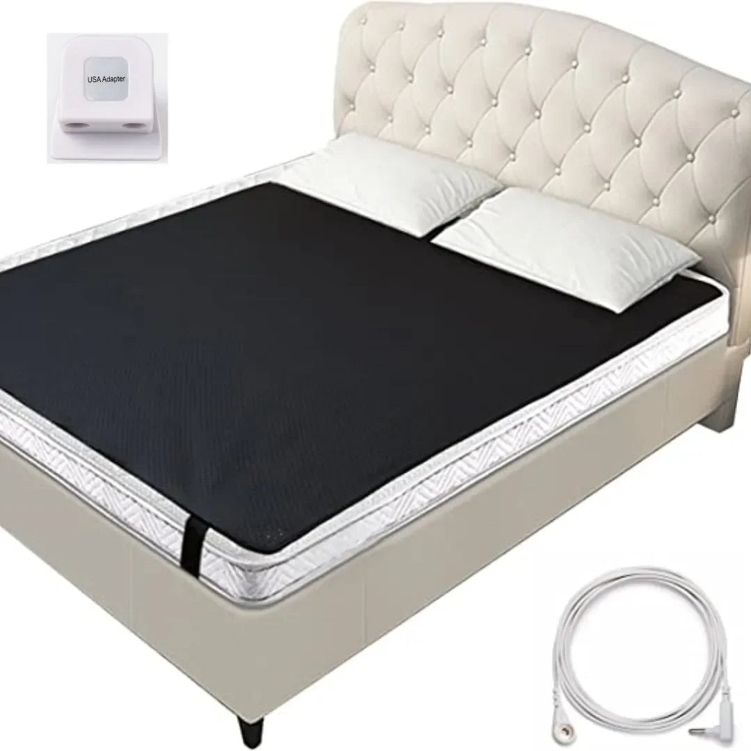 Leather Earthing Mattress Pad