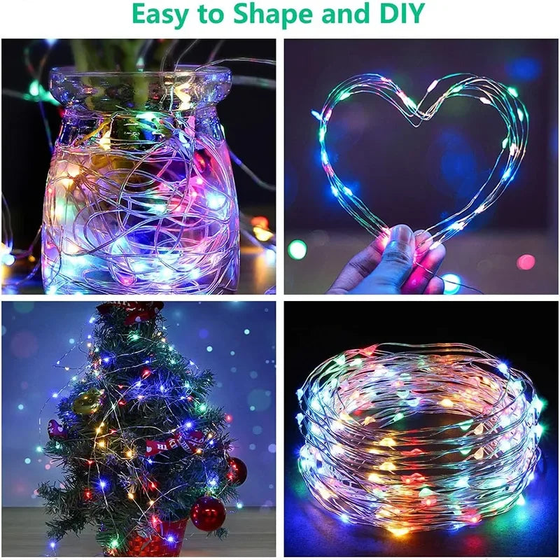 3M LED Curtain Lights (8 Modes)