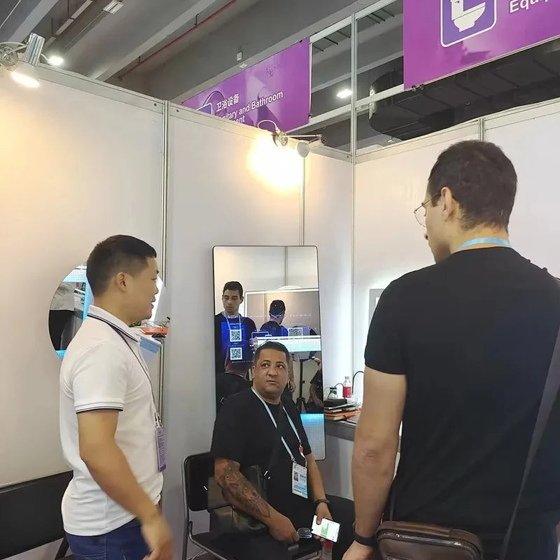 Luxury Glass Smart Mirror with Android TV & LEDs