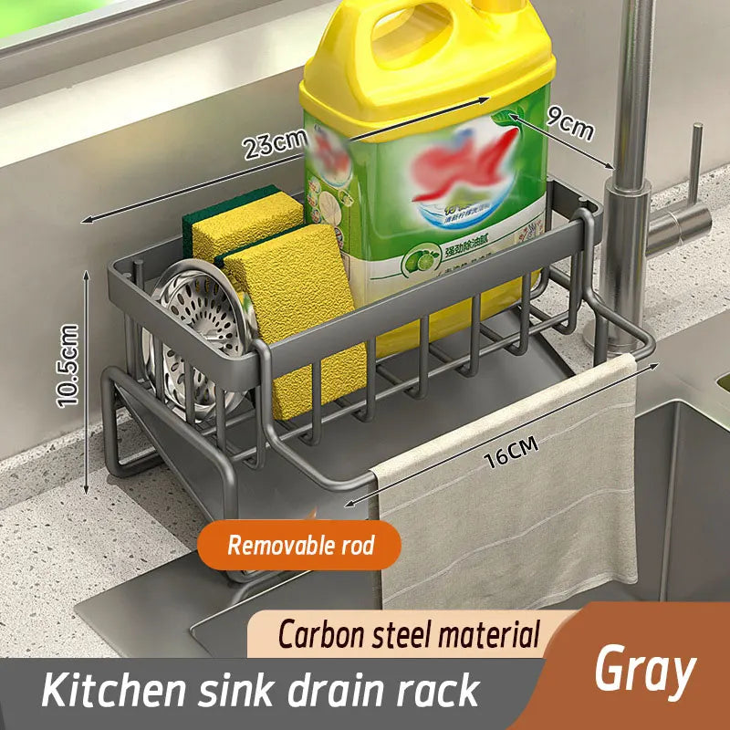 Carbon Steel & Stainless Steel Sink Drain Rack