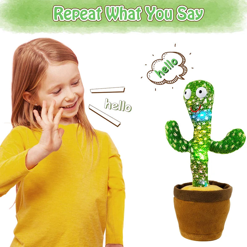 Cactus Talking & Dancing Toy