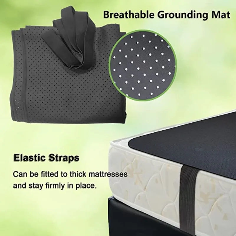 Leather Earthing Mattress Pad