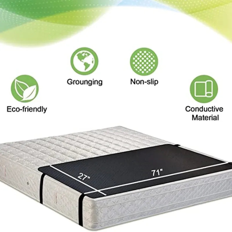 Leather Earthing Mattress Pad