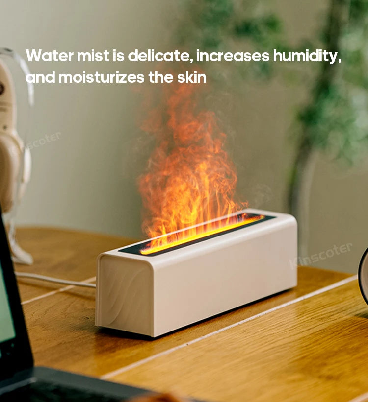 RGB Oil Flame Aroma Diffuser