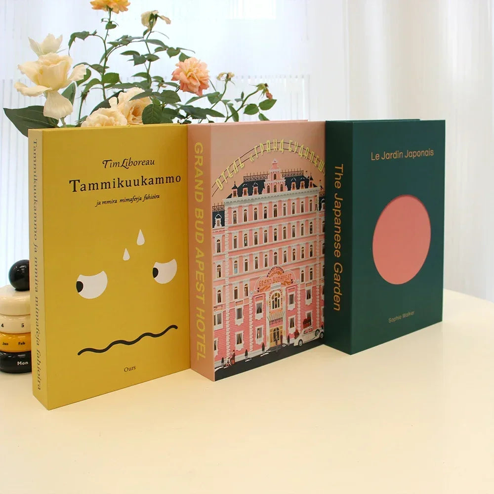 3-Pcs Fashion Fake Book Set (Decoration)