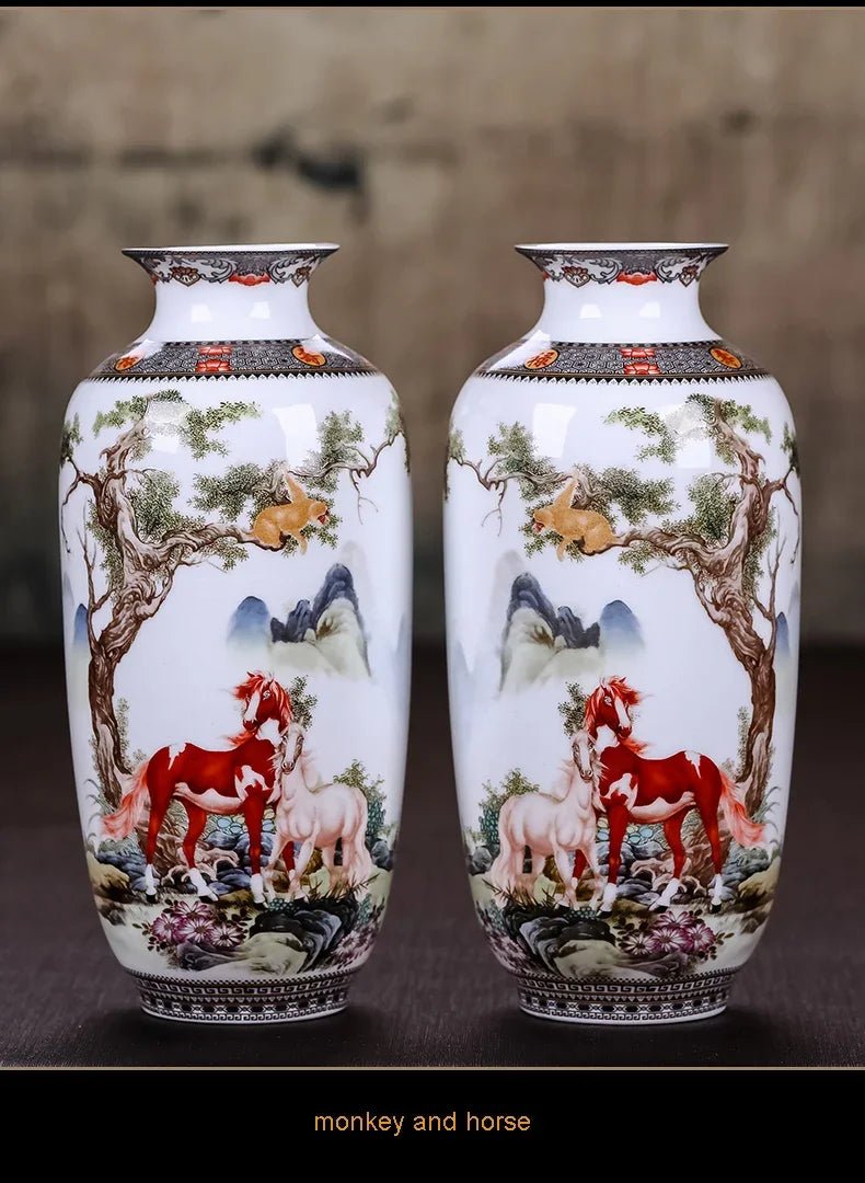 Chinese Traditional Jingdezhen Ceramic Vase