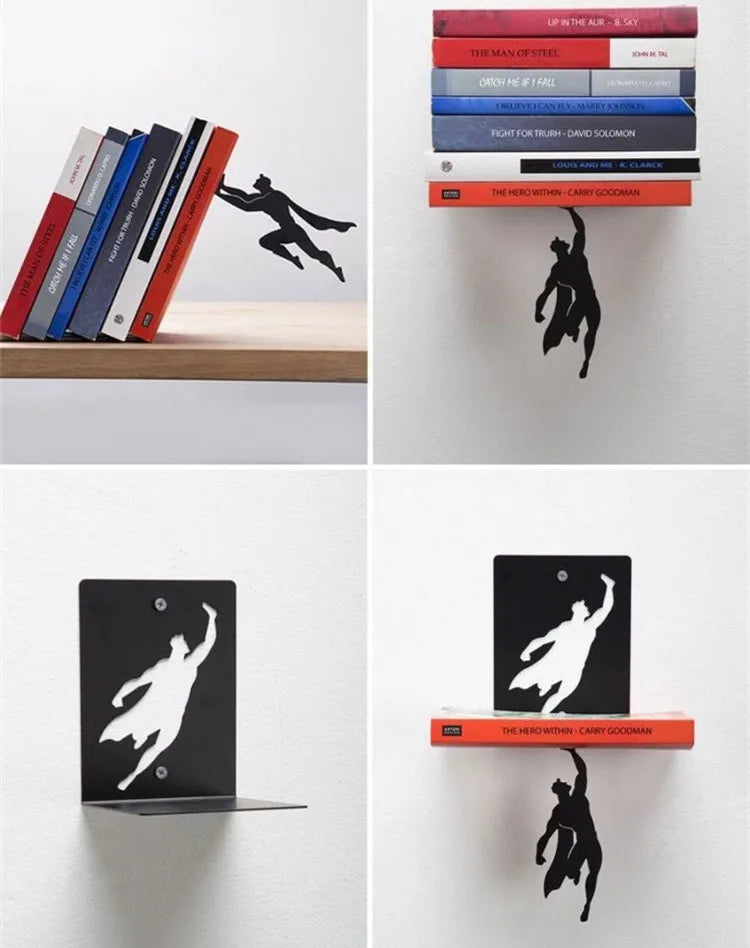 20cm Superhero Metal Bookshelf (large size)