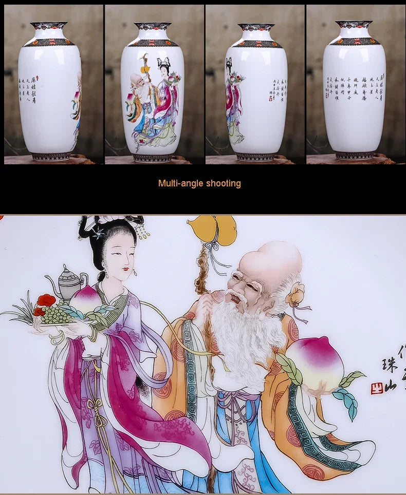 Chinese Traditional Jingdezhen Ceramic Vase