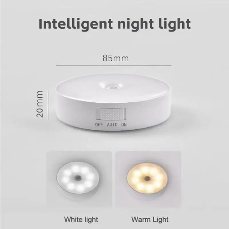 LED Wireless Magnetic Smart Human Body-Sensor Night Light