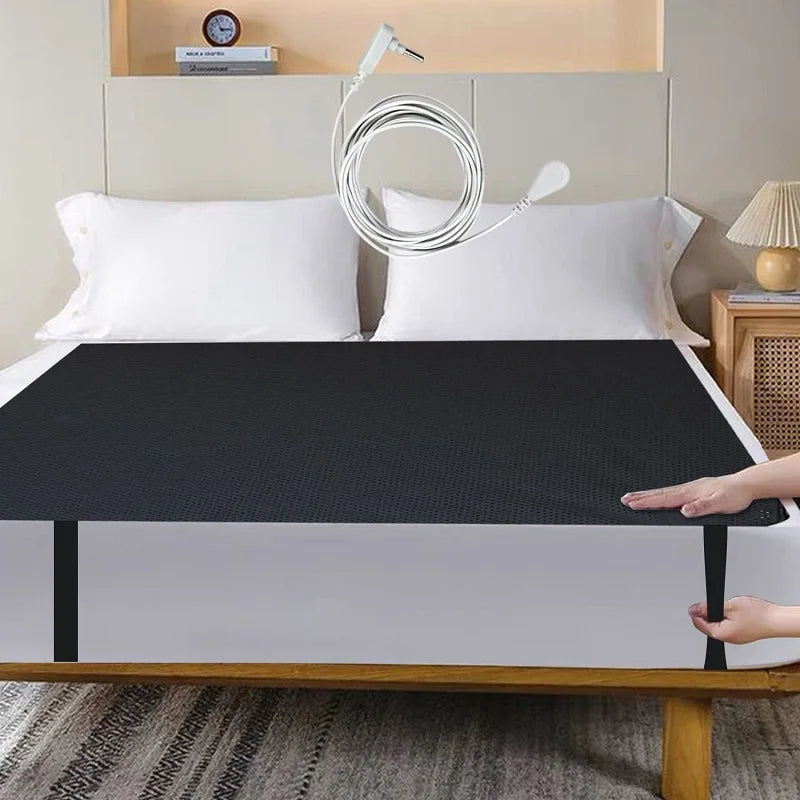 Leather Earthing Mattress Pad