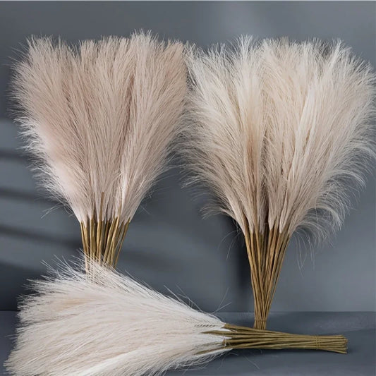 10pcs Faux Pampas Grass for Vase Decoration