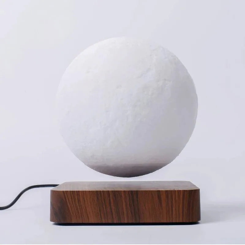 Floating LED Moon Lamp with Magnetic Base