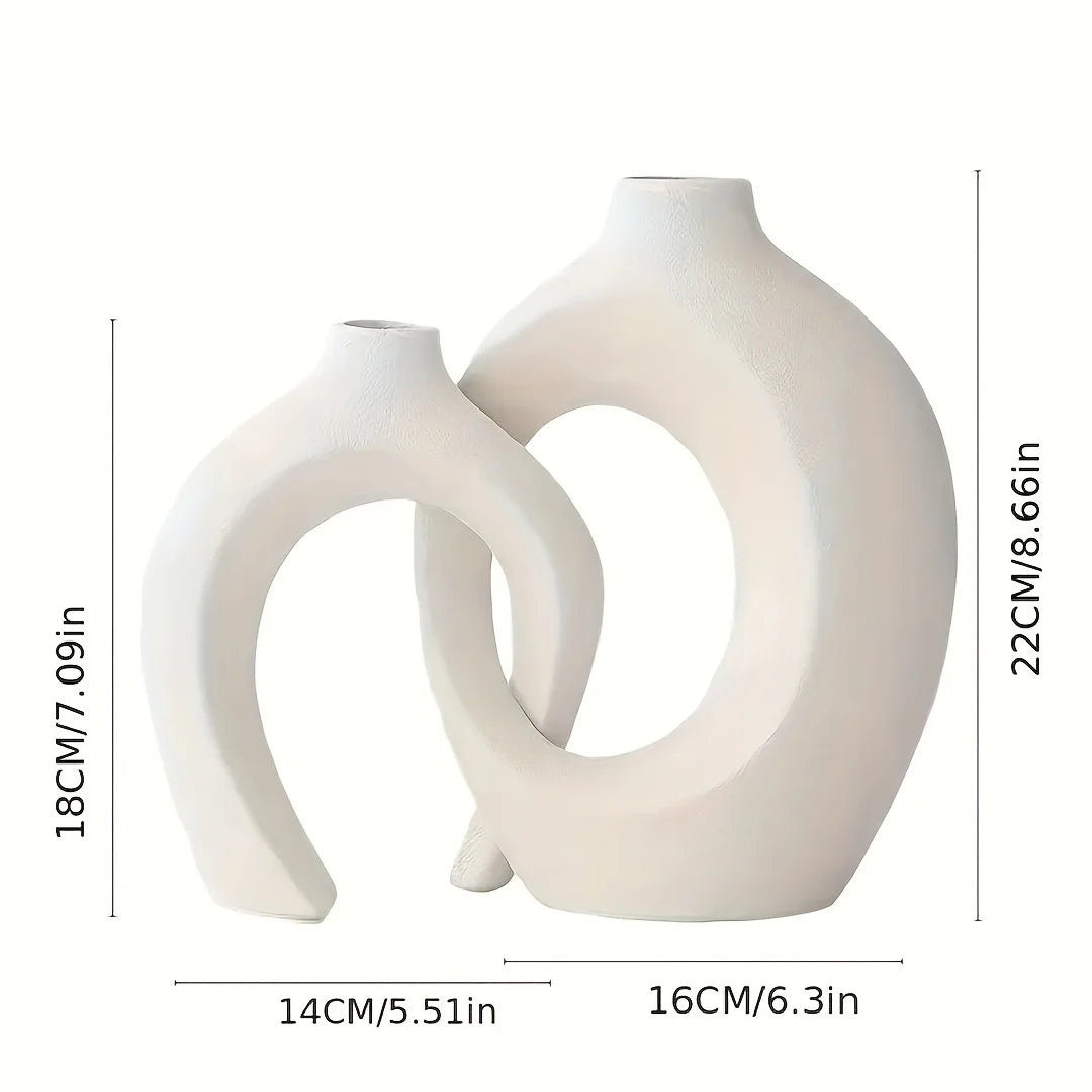 Hollow Nordic Modern Vase (2 SET)