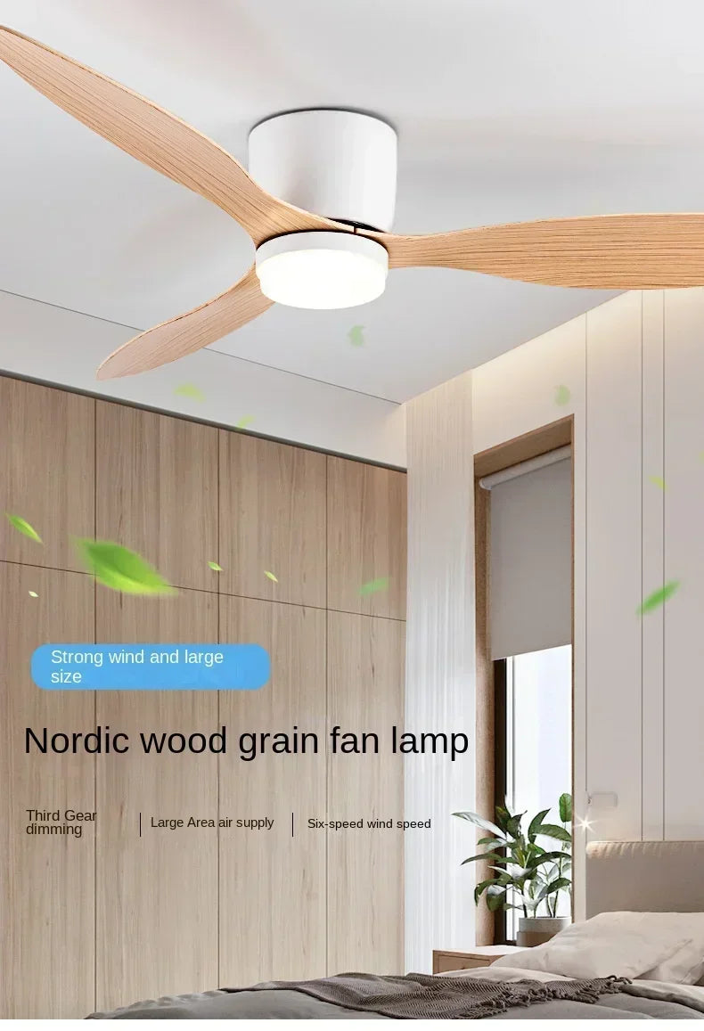 Remote Ceiling Fan &  LED Light