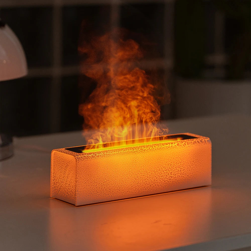 RGB Oil Flame Aroma Diffuser