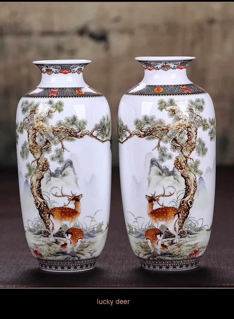 Chinese Traditional Jingdezhen Ceramic Vase
