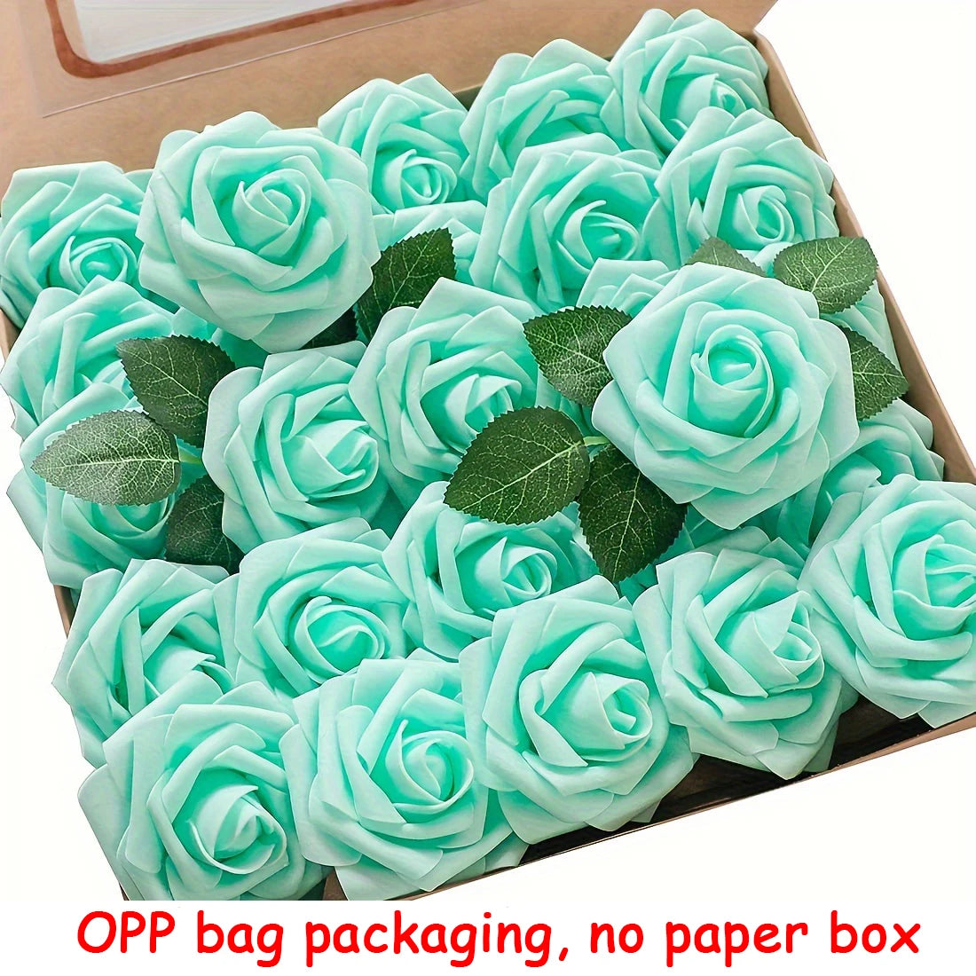 25pcs Artificial Rose Stems(DIY Bouquets)