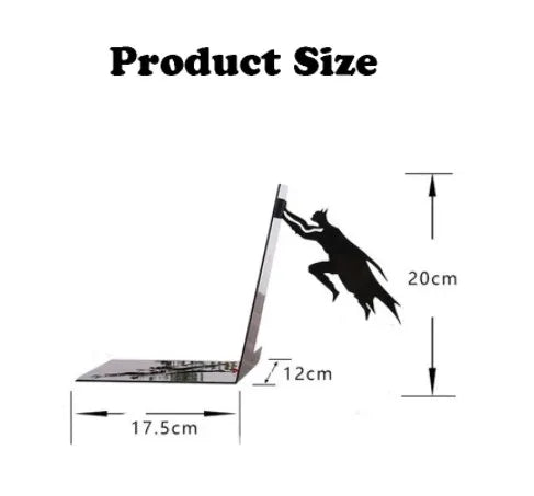 20cm Superhero Metal Bookshelf (large size)