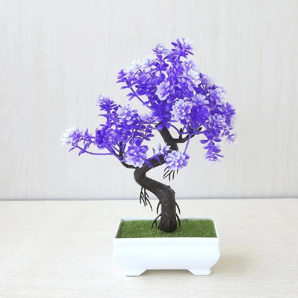 Potted Bonsai Artificial Plant