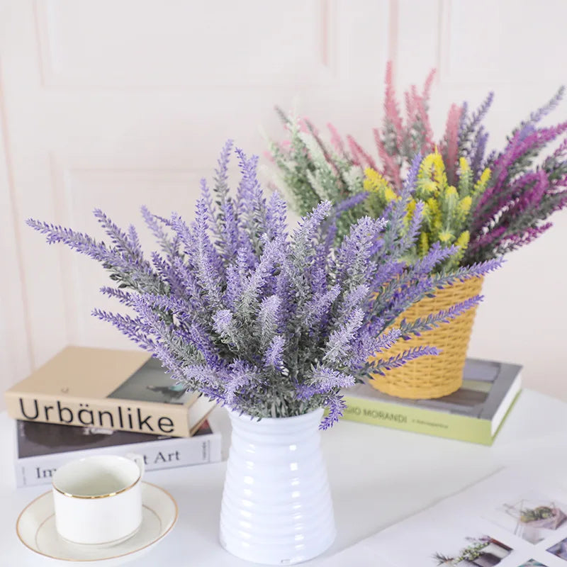 5Pcs Artificial Lavender Flower