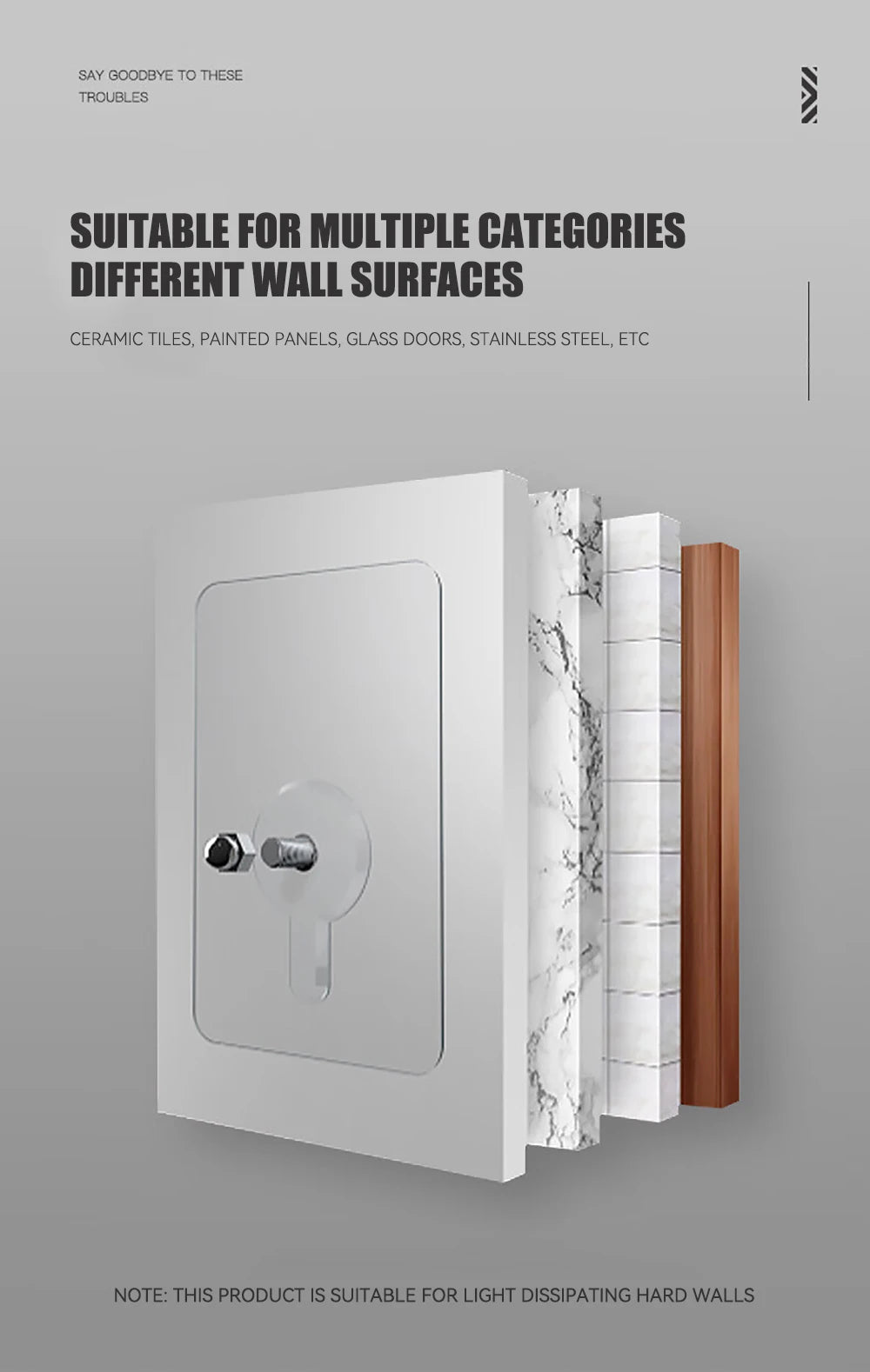 Strong Adhesive Wall Hook Without Piercing